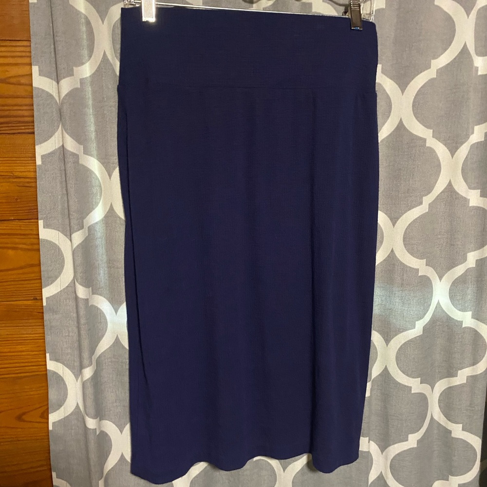 Navy blue skirt